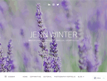 Tablet Screenshot of jennwinter.com